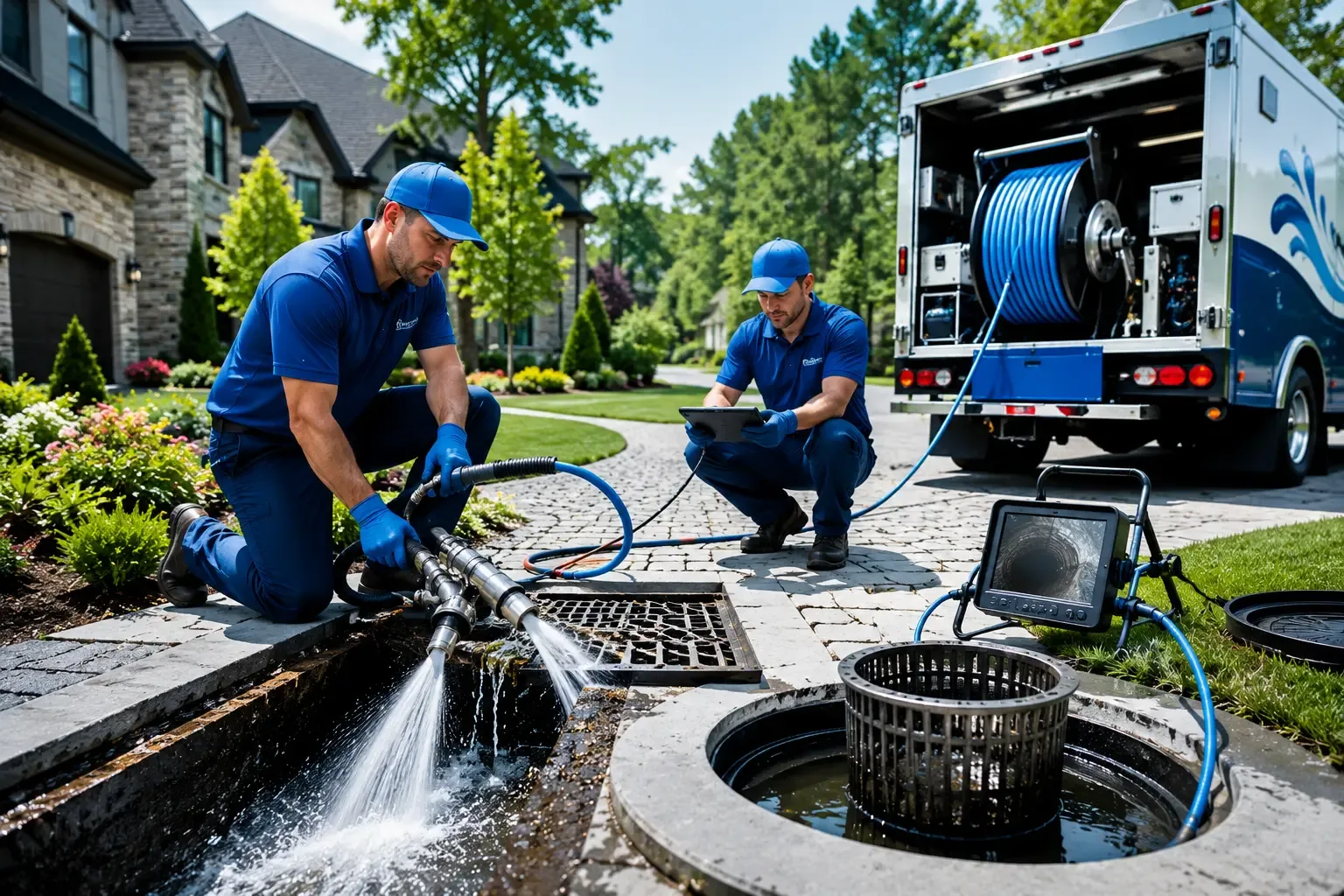 Local outdoor drain cleaning professionals in Commerce, OK